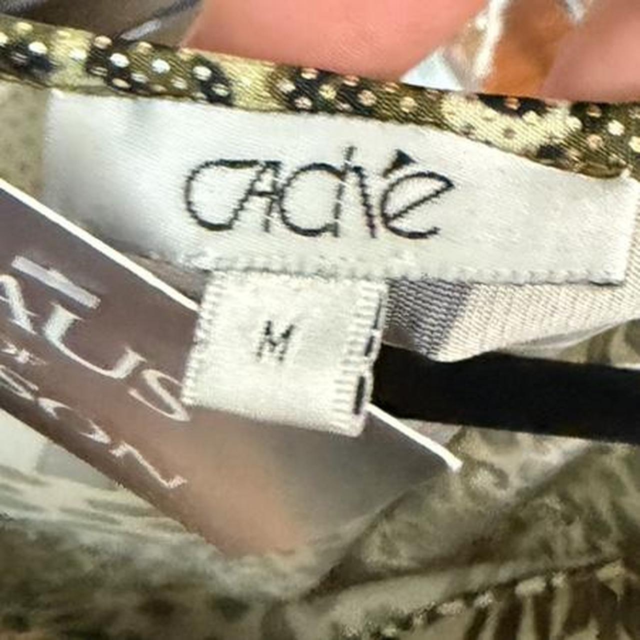 Cache Women's Blouse - Brown/Multi - M – Caché Go… - image 5