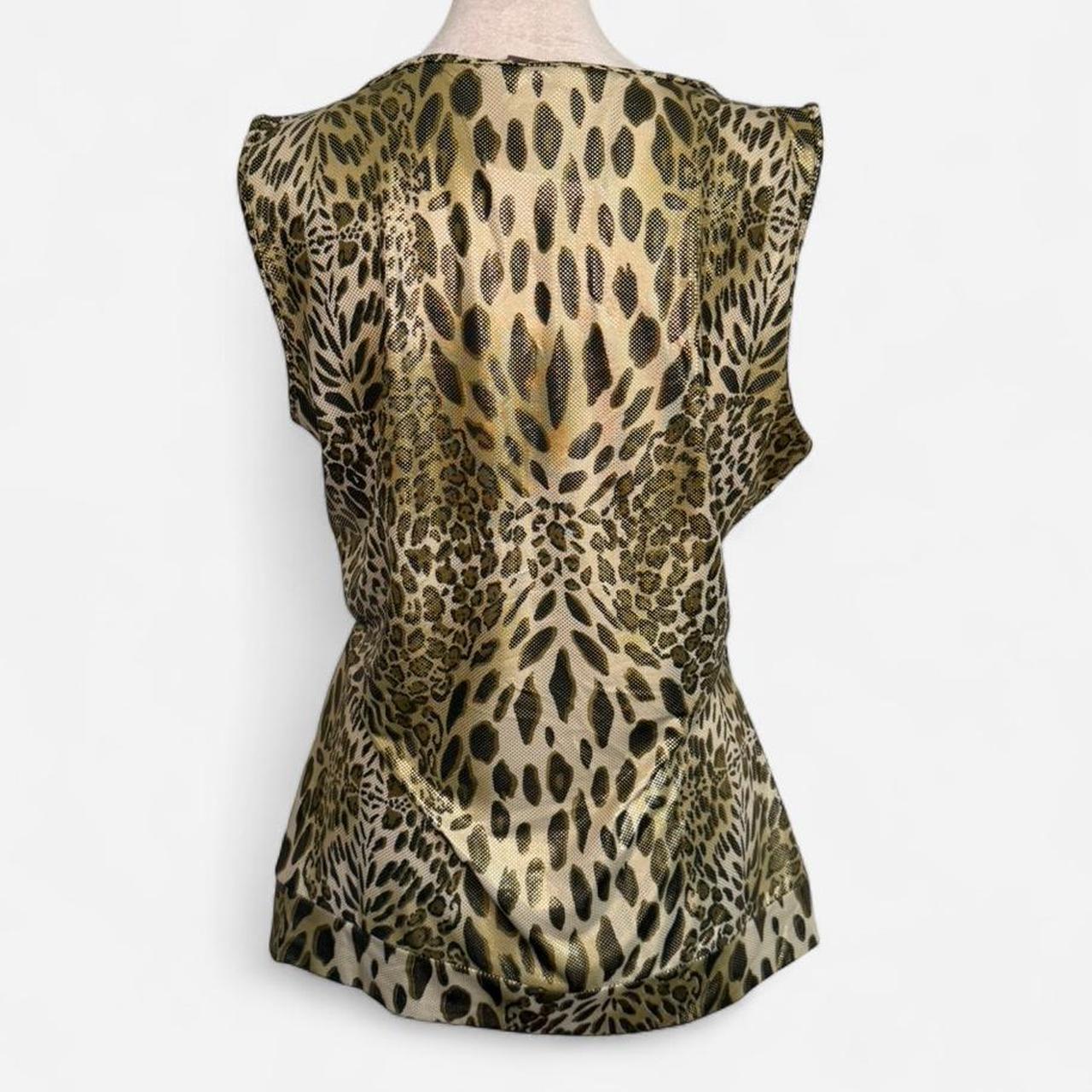 Cache Women's Blouse - Brown/Multi - M – Caché Go… - image 4