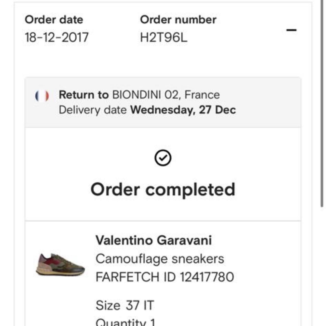 Proof of purchase - Depop