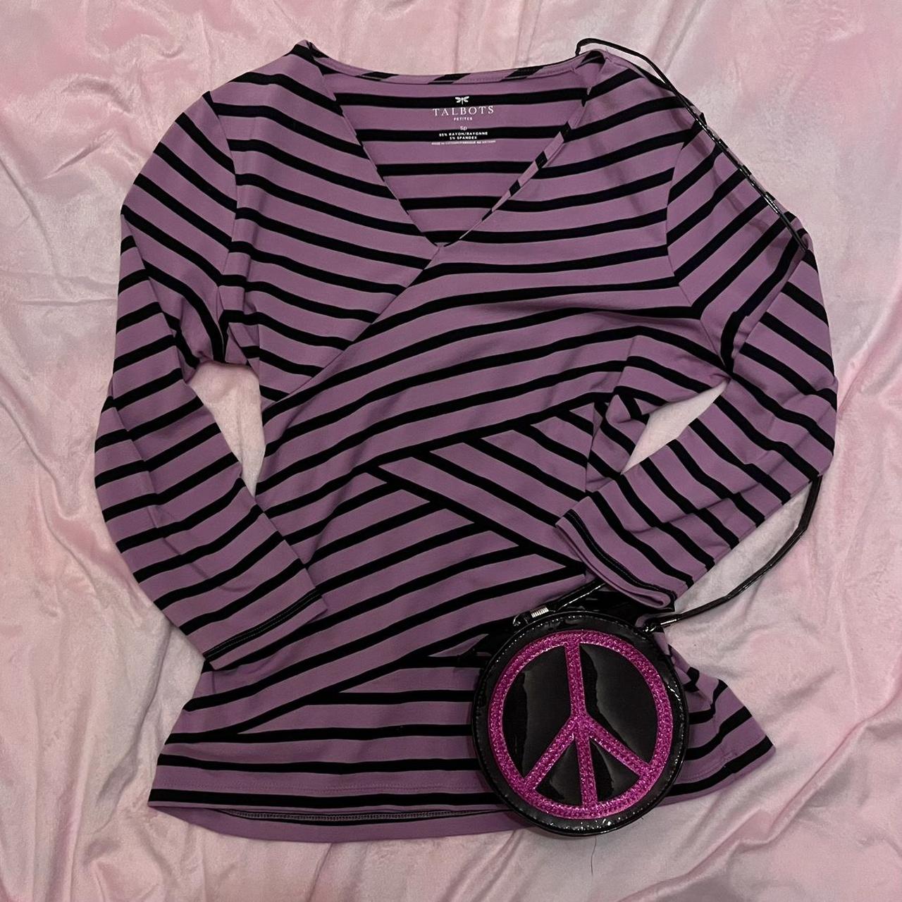 sparkly pink peace sign