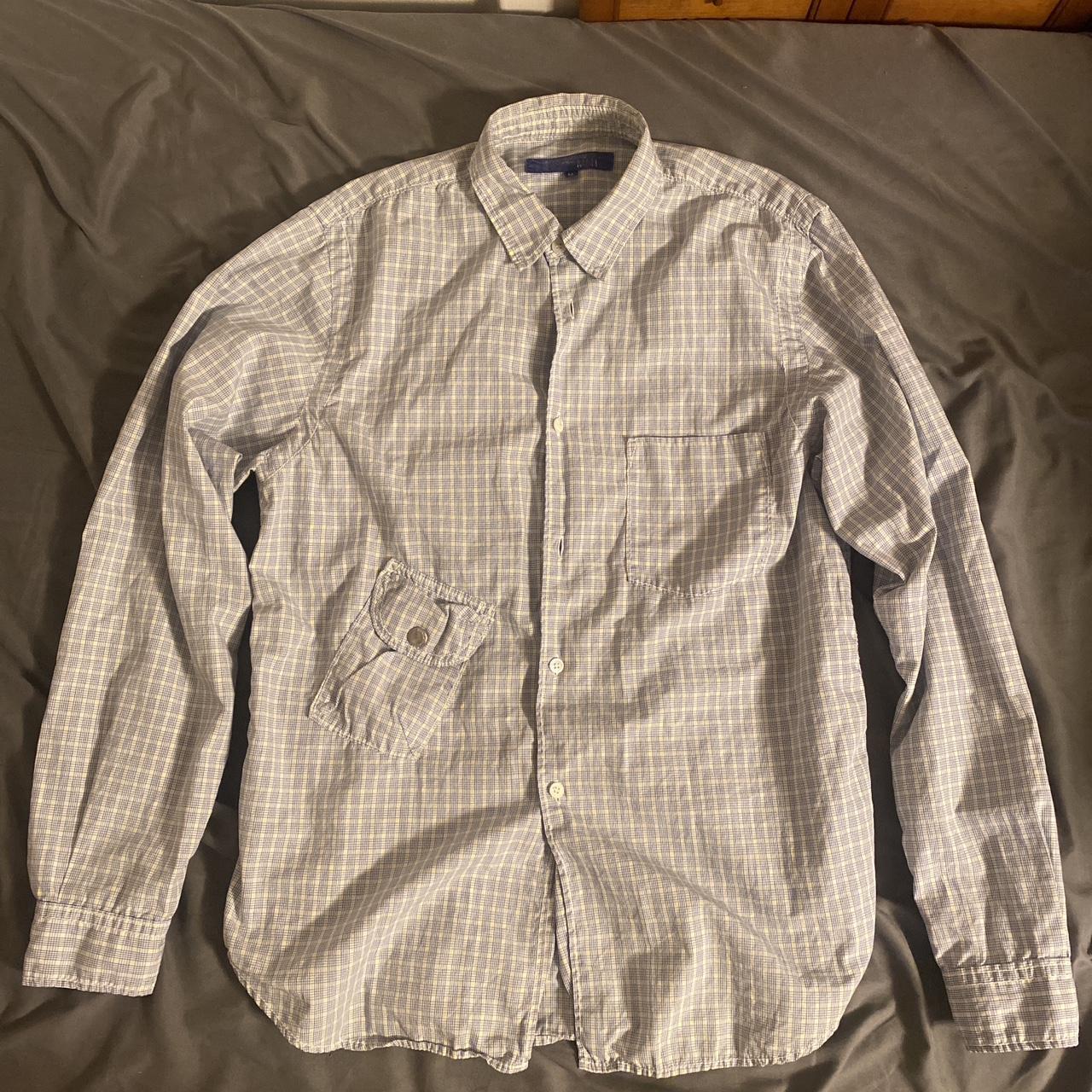 Junya Watanabe CDG Button Up Pocket Shirt Pre owned... - Depop