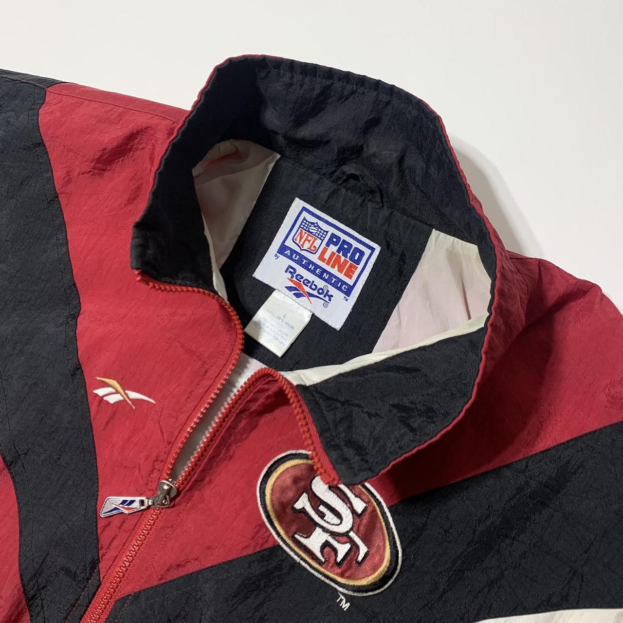 Reebok NFL San Francisco 49ers Windbreaker Jacket