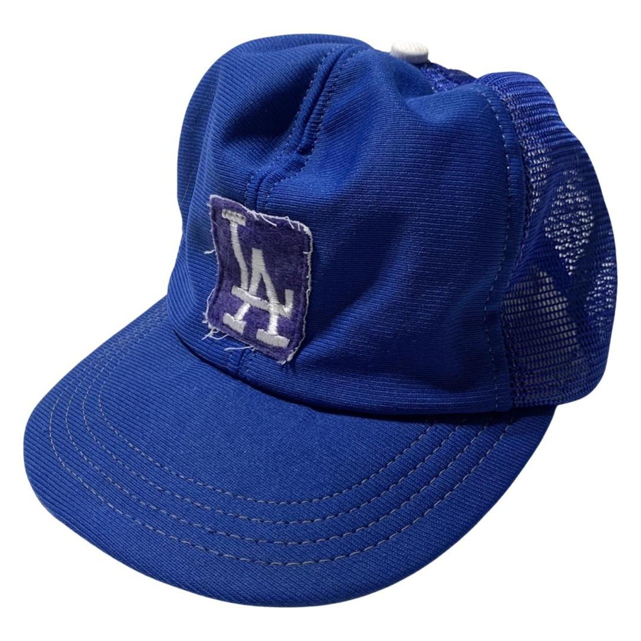 Los Angeles Dodgers Vintage 80's 90's Trucker Hat - Depop