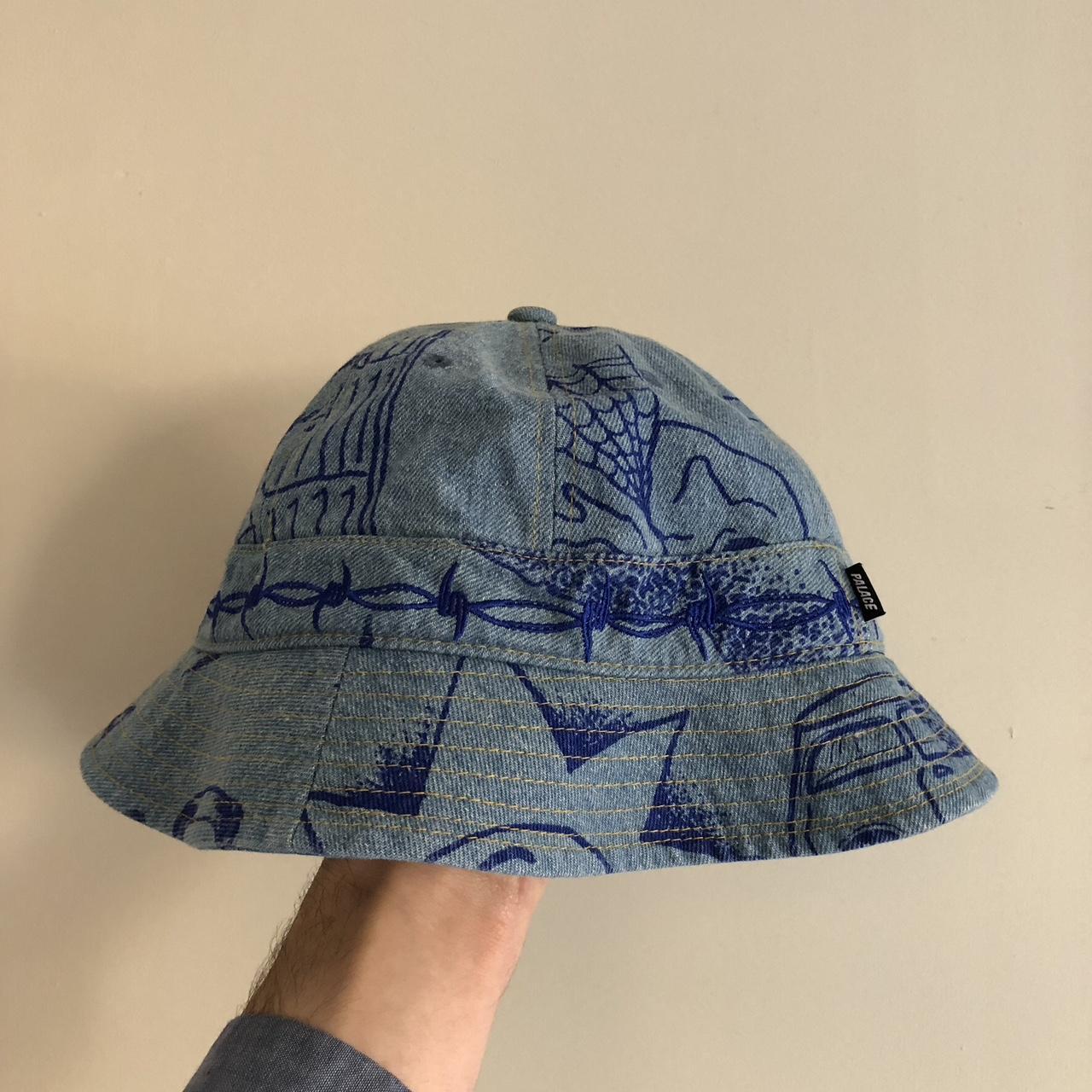 PALACE x NEEDLES Denim Bucket Hat Indigo（Bucket Hat
