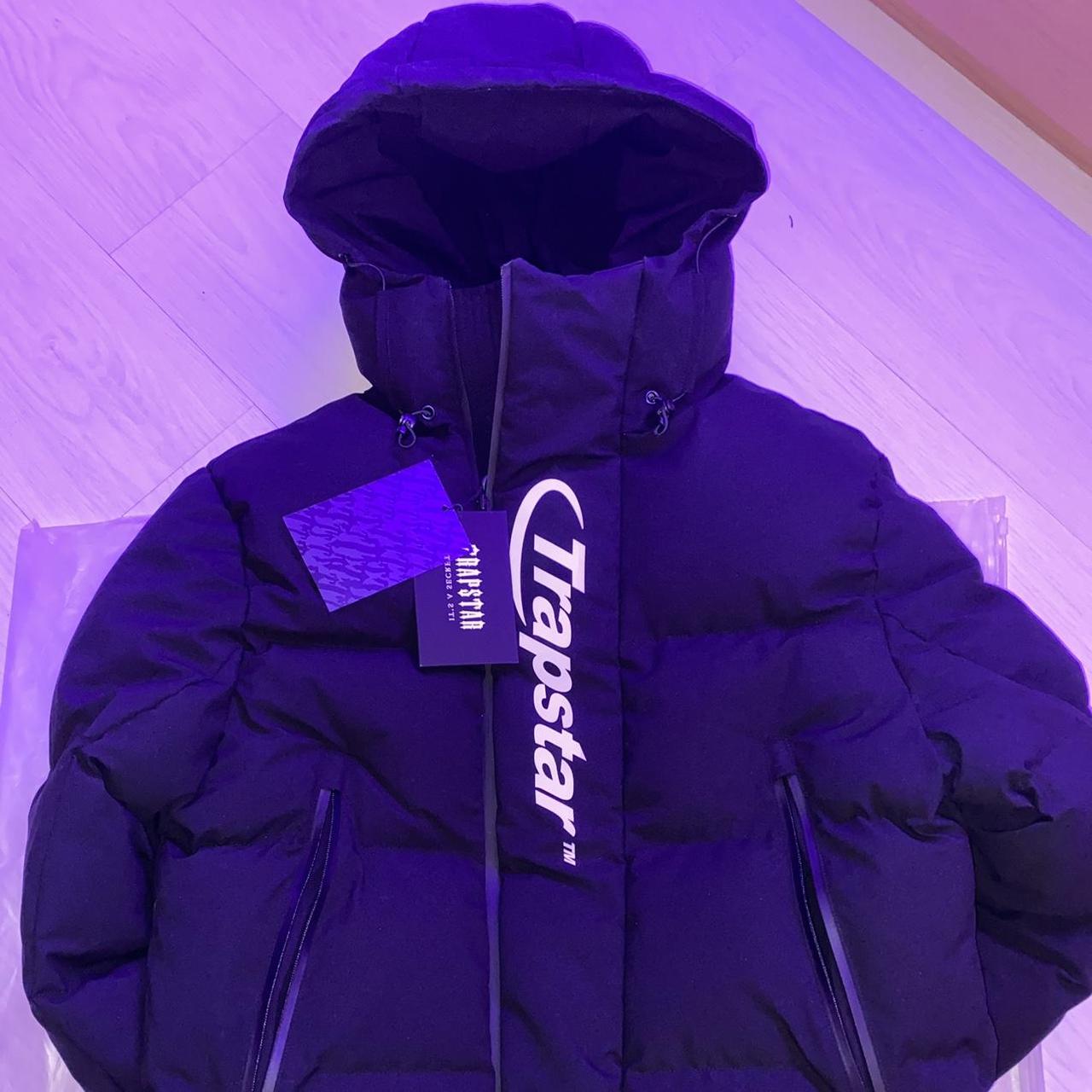 Trapstar Men's Black and White Jacket Depop