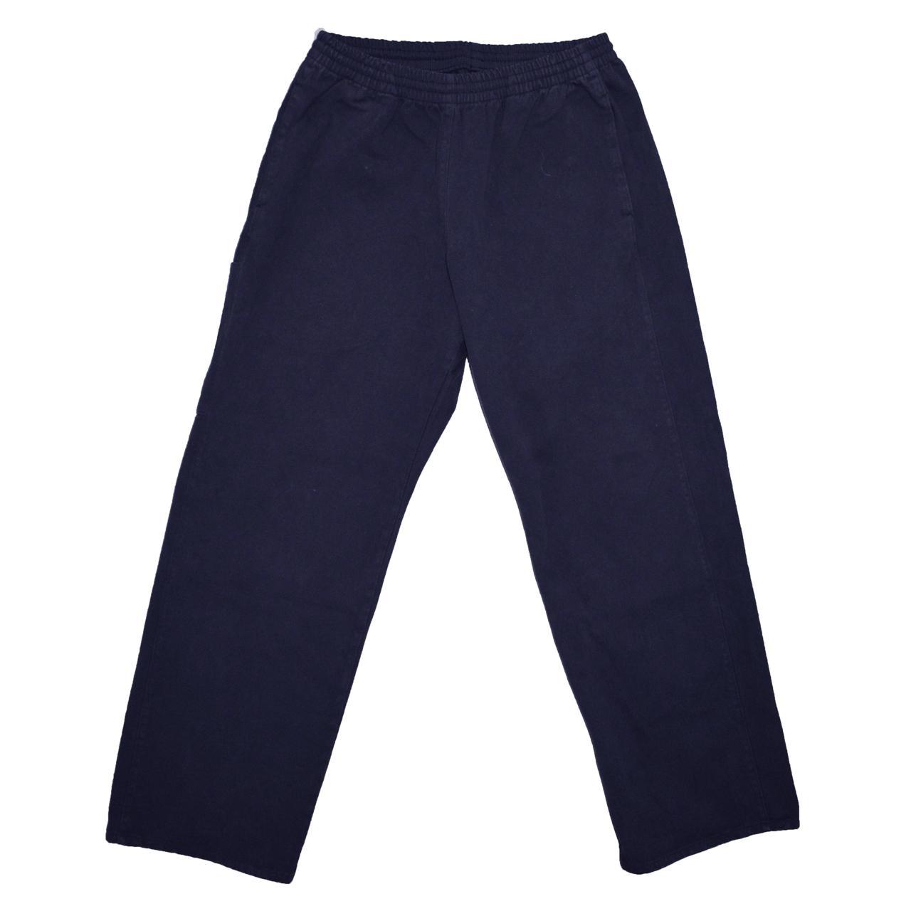 Yeezy Gap Blue Cargo Pants Sateen Pocket Trousers...