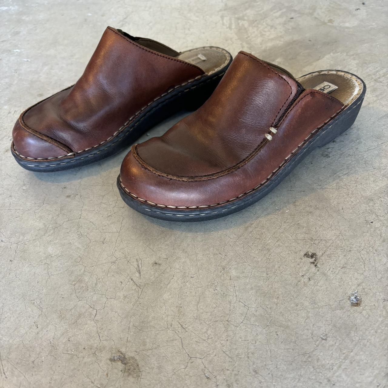 Women s Cherokee Clog vintage clog leather