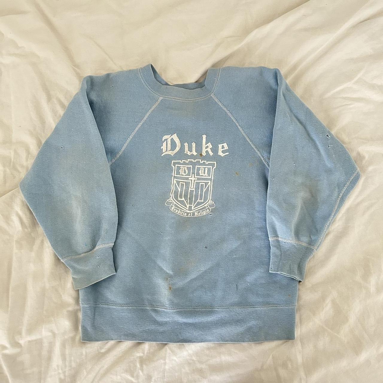 True Vintage 50s 60s Duke University College Crest...