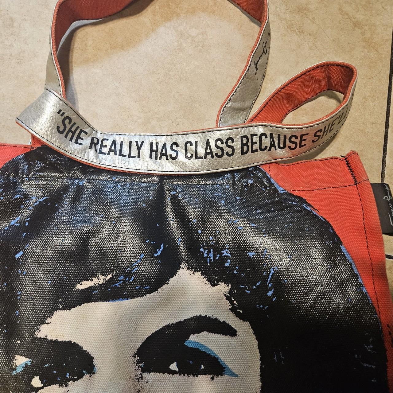 ANDY WARHOL x Loop NYC Red Jackie O Bag Distressed | Depop