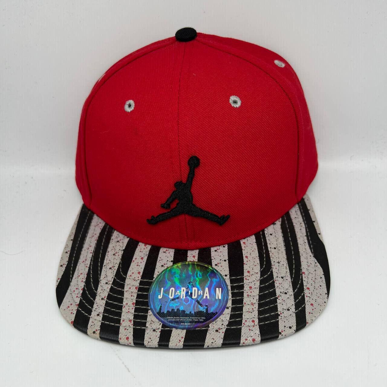 Air Jordan Red Liberty Jumpman Hat Snapback Cap Men... - Depop