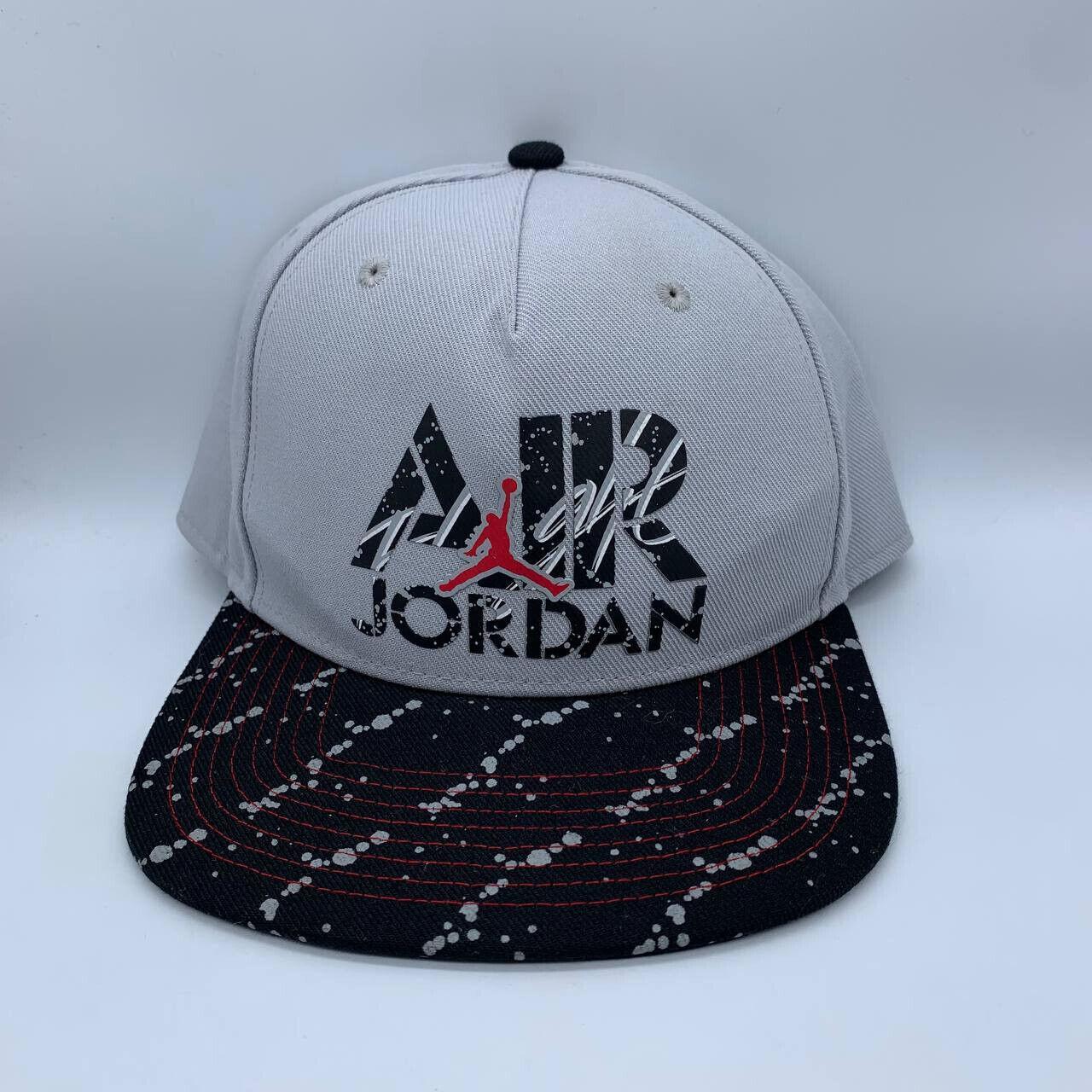 Air Jordan Flight Jumpman Gray Hat Snapback Cap... - Depop