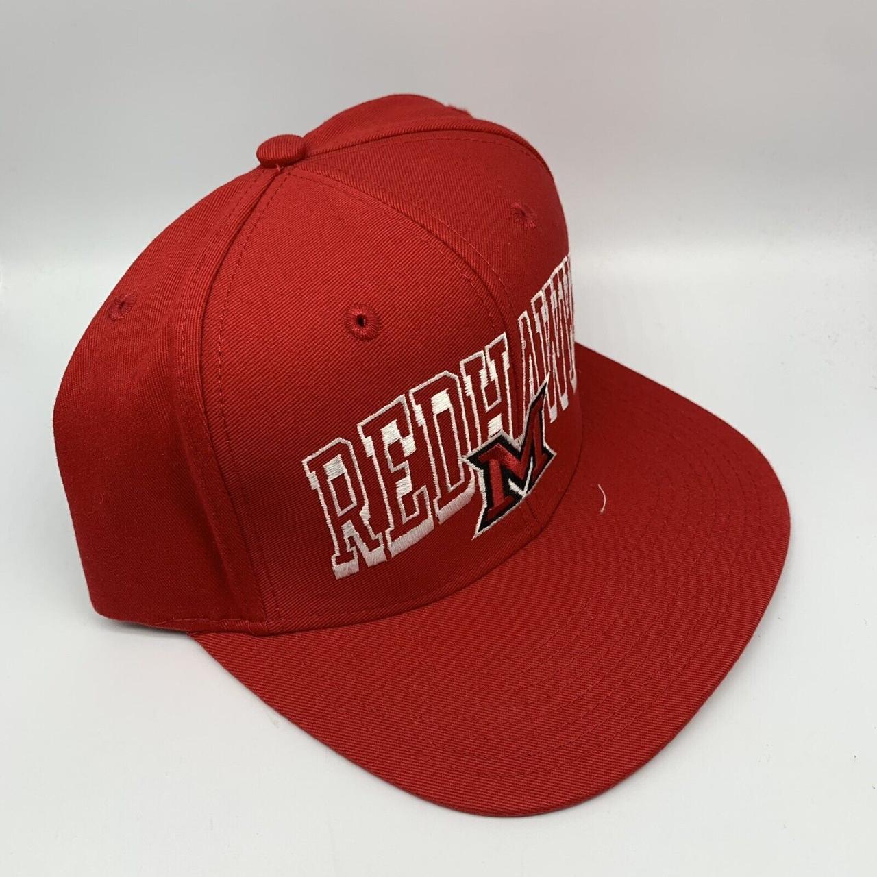 Miami Red Hawks Adidas Hat Snapback Cap New SKU... Depop