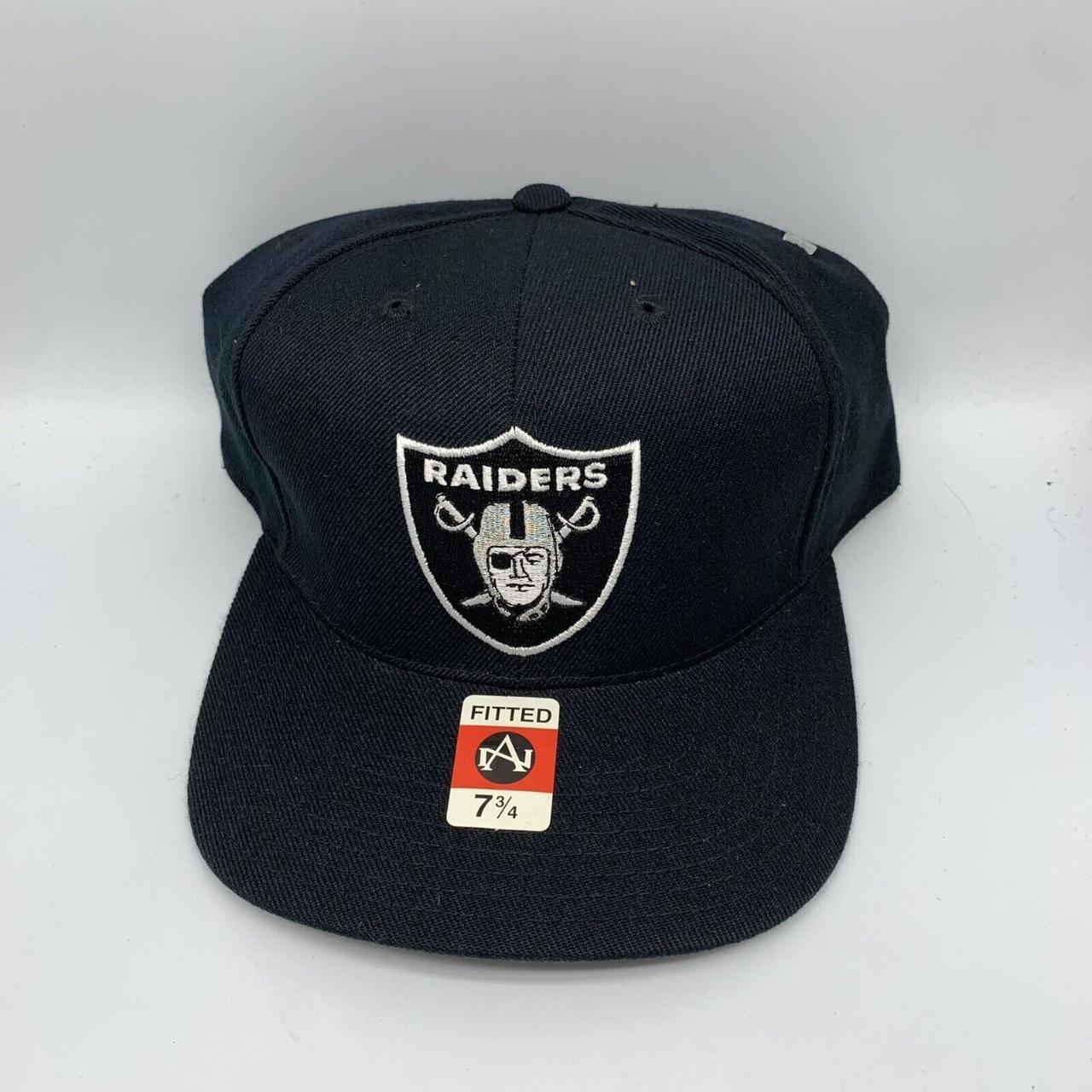 Vintage Oakland Raiders 7 3/4 American Needle Hat... - Depop