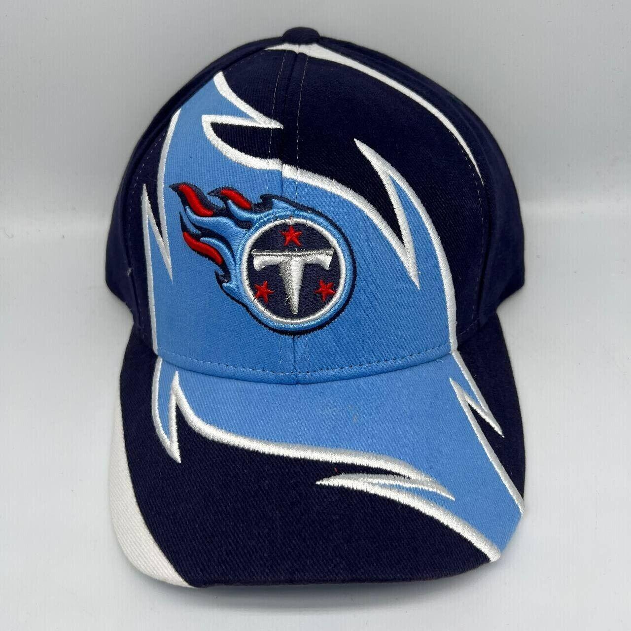 Vintage Tennessee Titans NFL Reebok Hat Strapback... - Depop