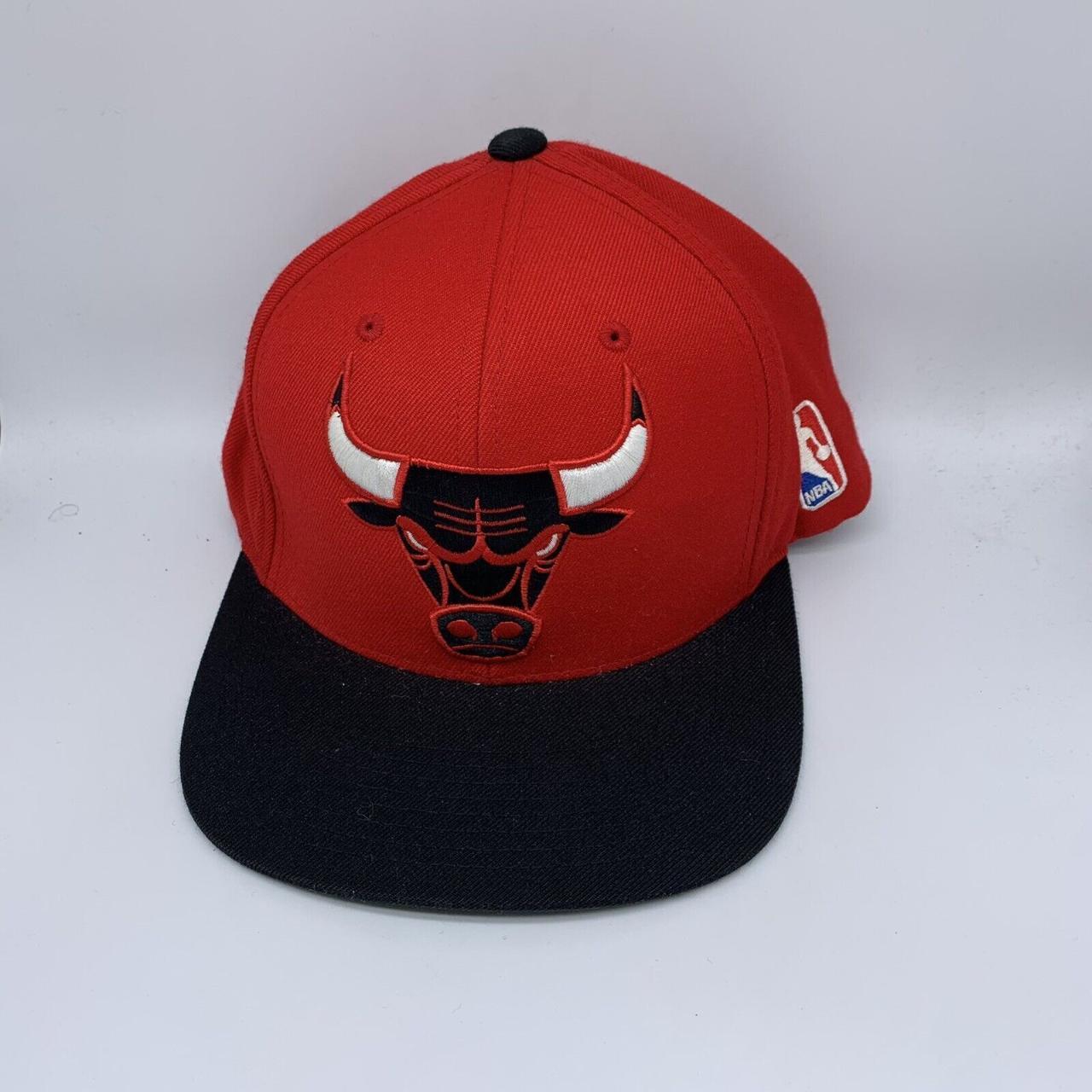 Chicago Bulls Mitchell & Ness Hat Snapback Cap... - Depop