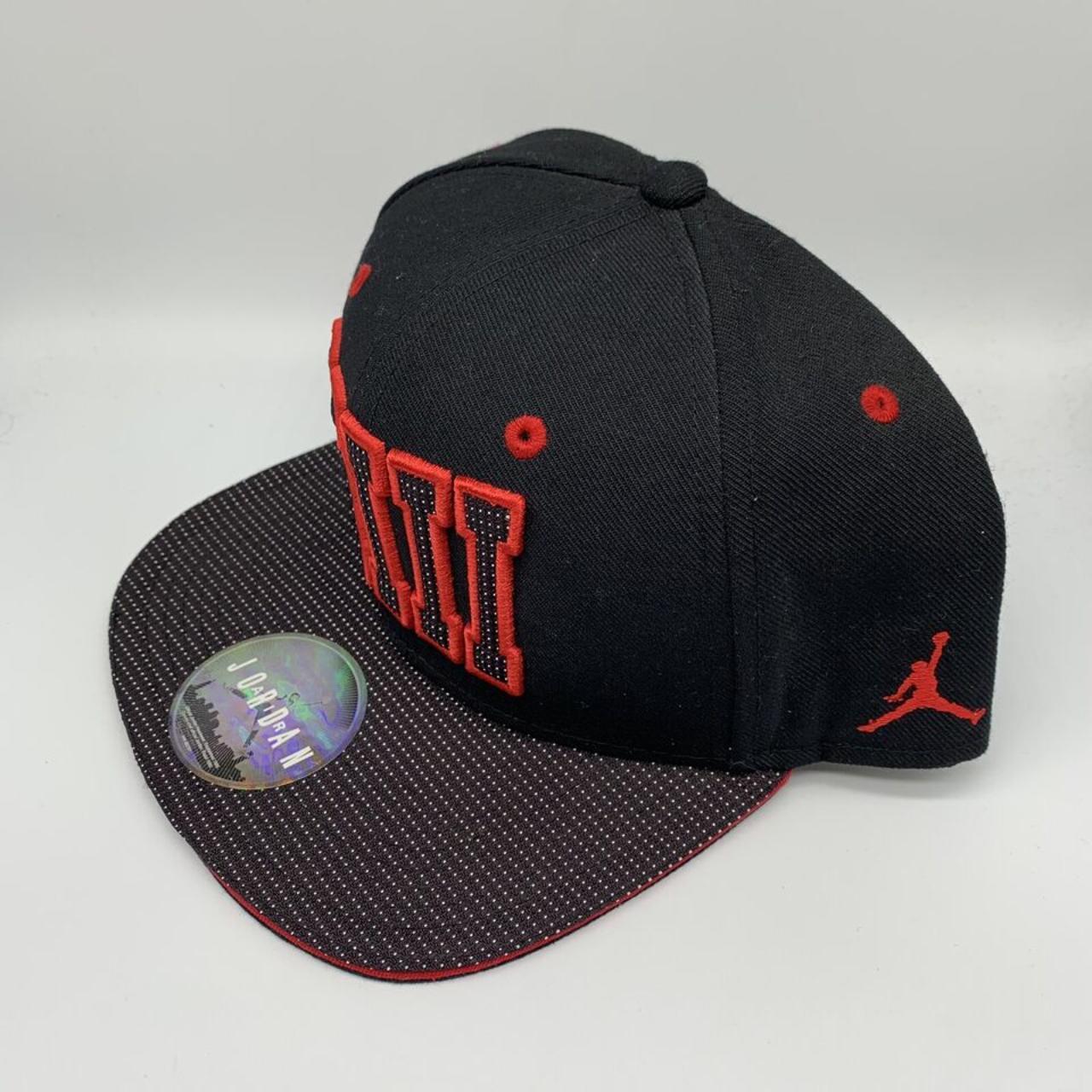 Air Jordan 13 XIII Bred Jumpman Hat Snapback... - Depop