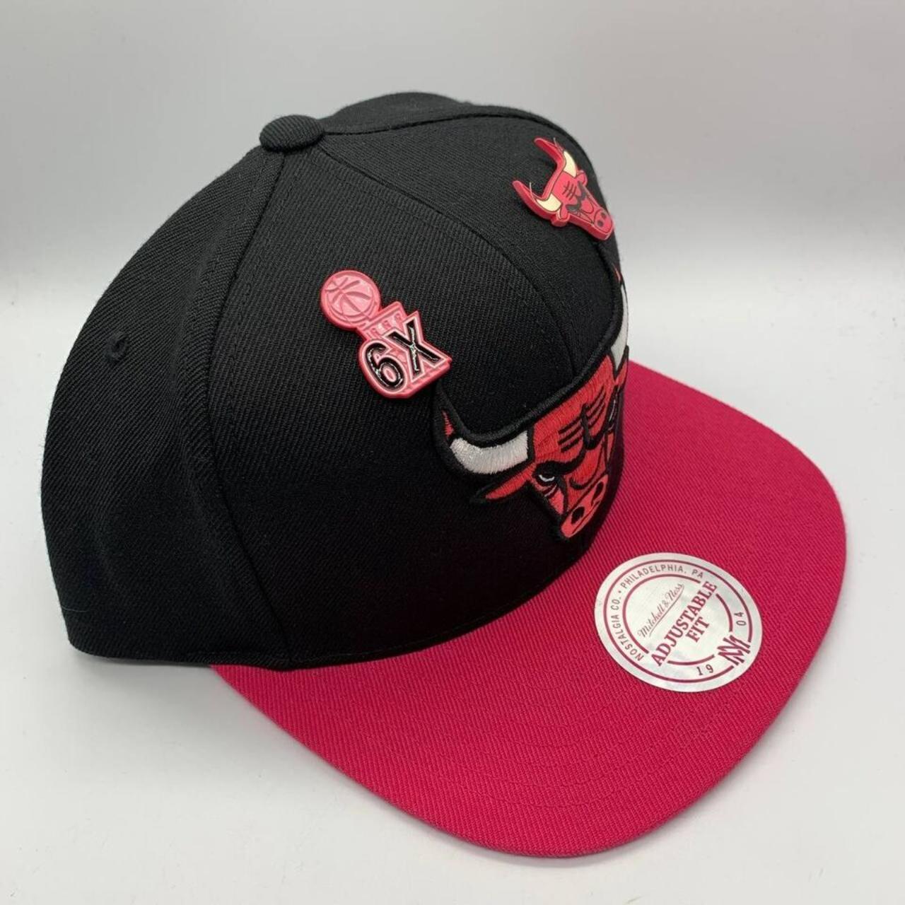 Chicago Bulls 6x Champions Mitchell & Ness Hat... - Depop