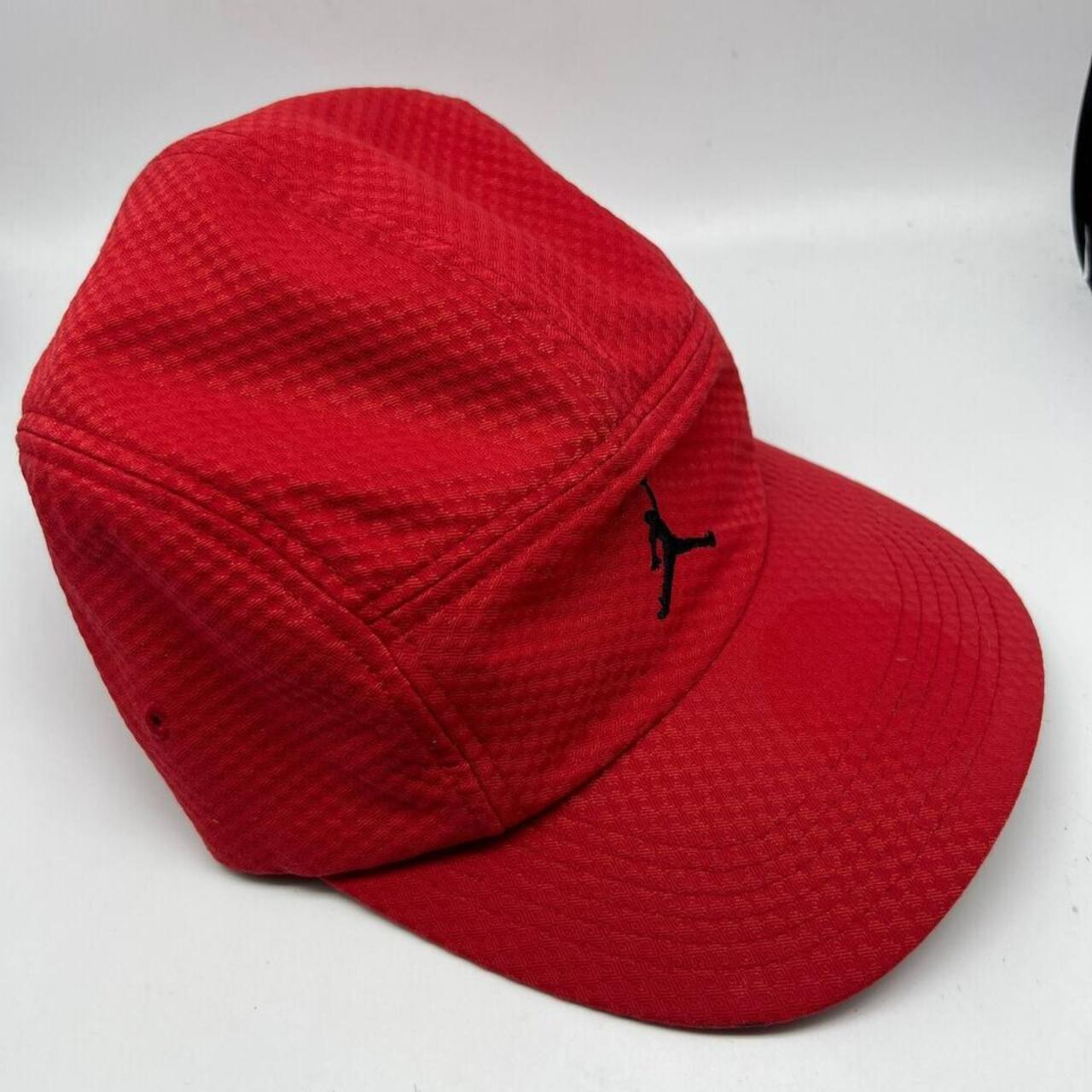 Air #Jordan 5 Panel #Jumpman Hat #Strapback #Cap Red... - Depop