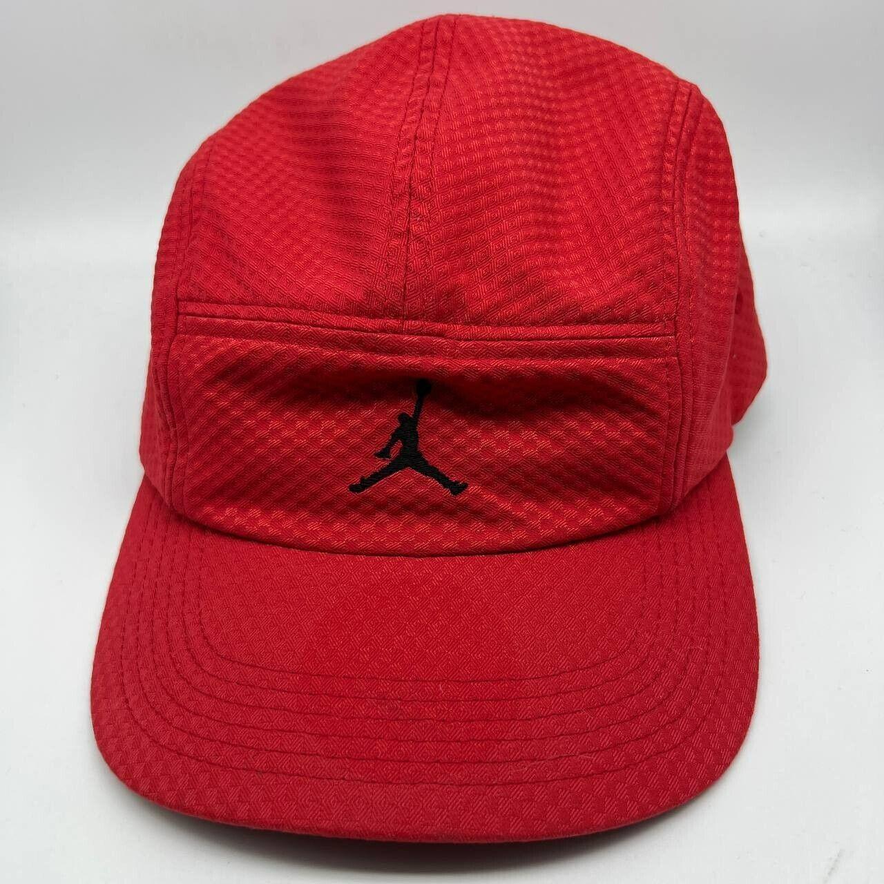 Air #Jordan 5 Panel #Jumpman Hat #Strapback #Cap Red... - Depop