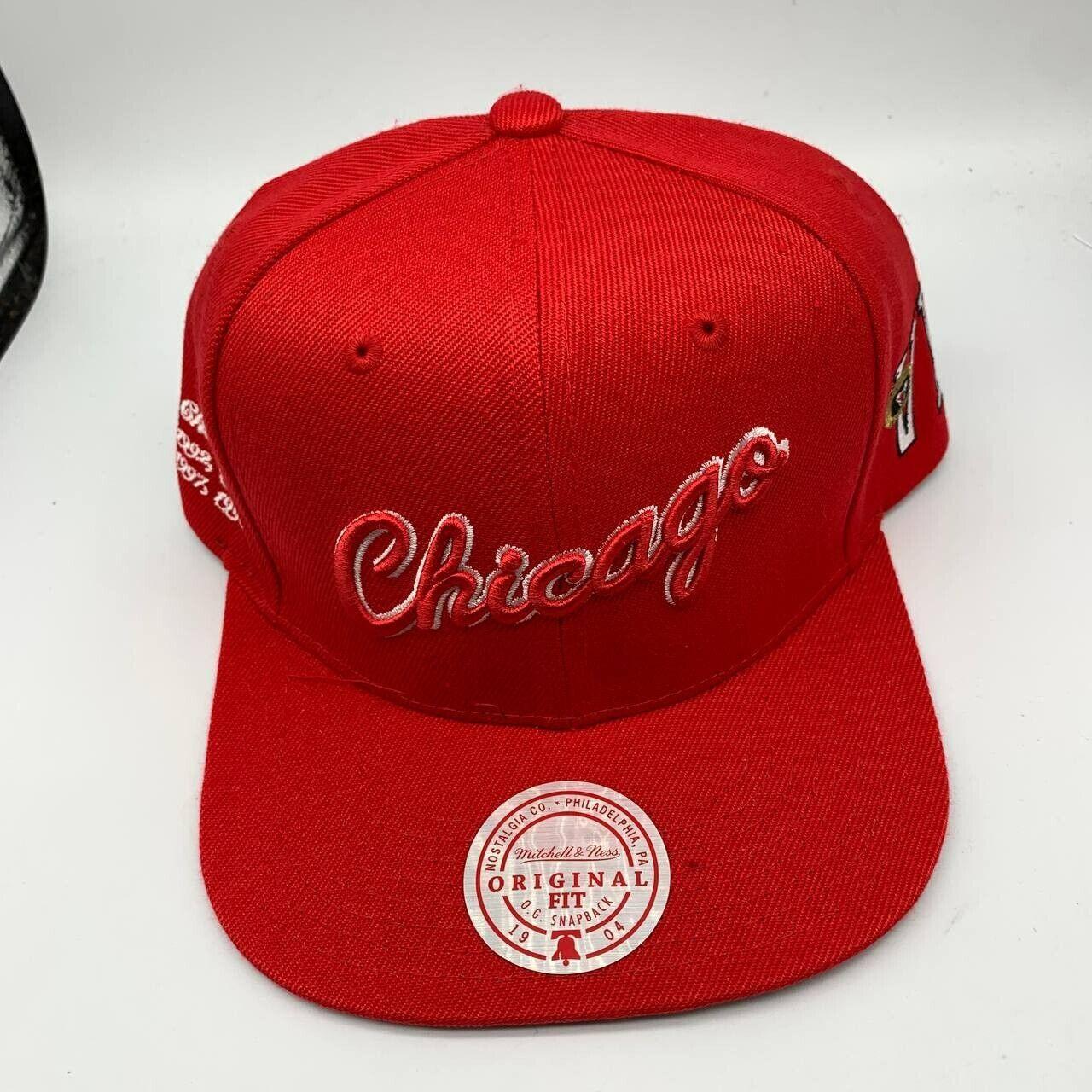 #ChicagoBulls NBA #Champions VI #Mitchell&Ness Hat... - Depop
