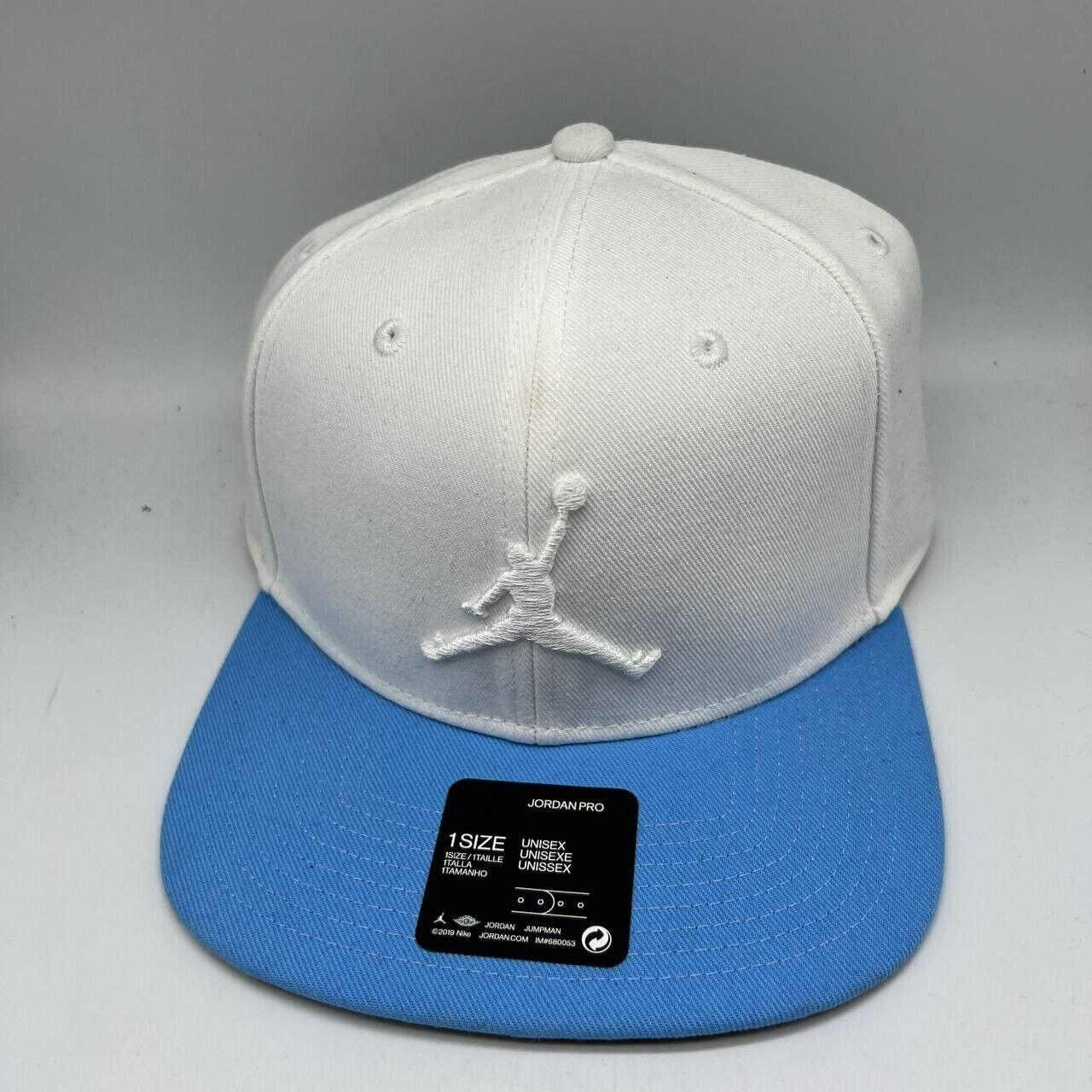 Air Jordan Pro UNC Jumpman Hat Snapback Cap New... - Depop