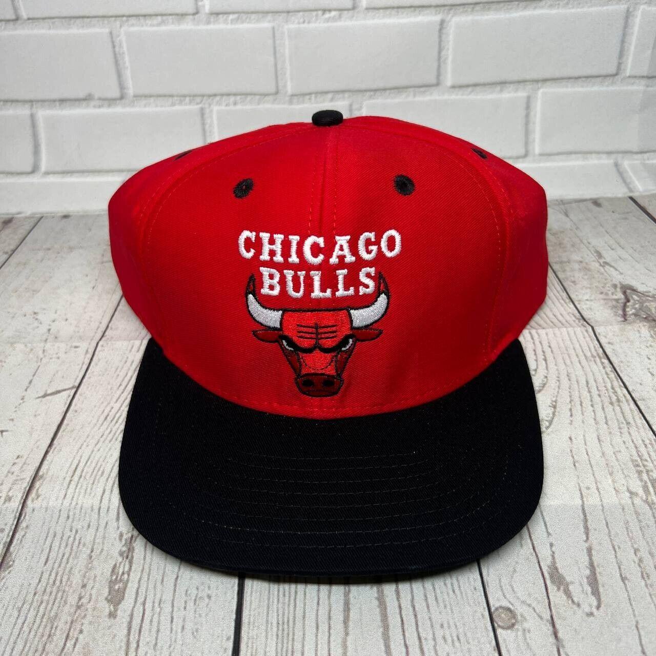 Vintage Chicago Bulls NBA Adidas Hat Snapback Cap... - Depop