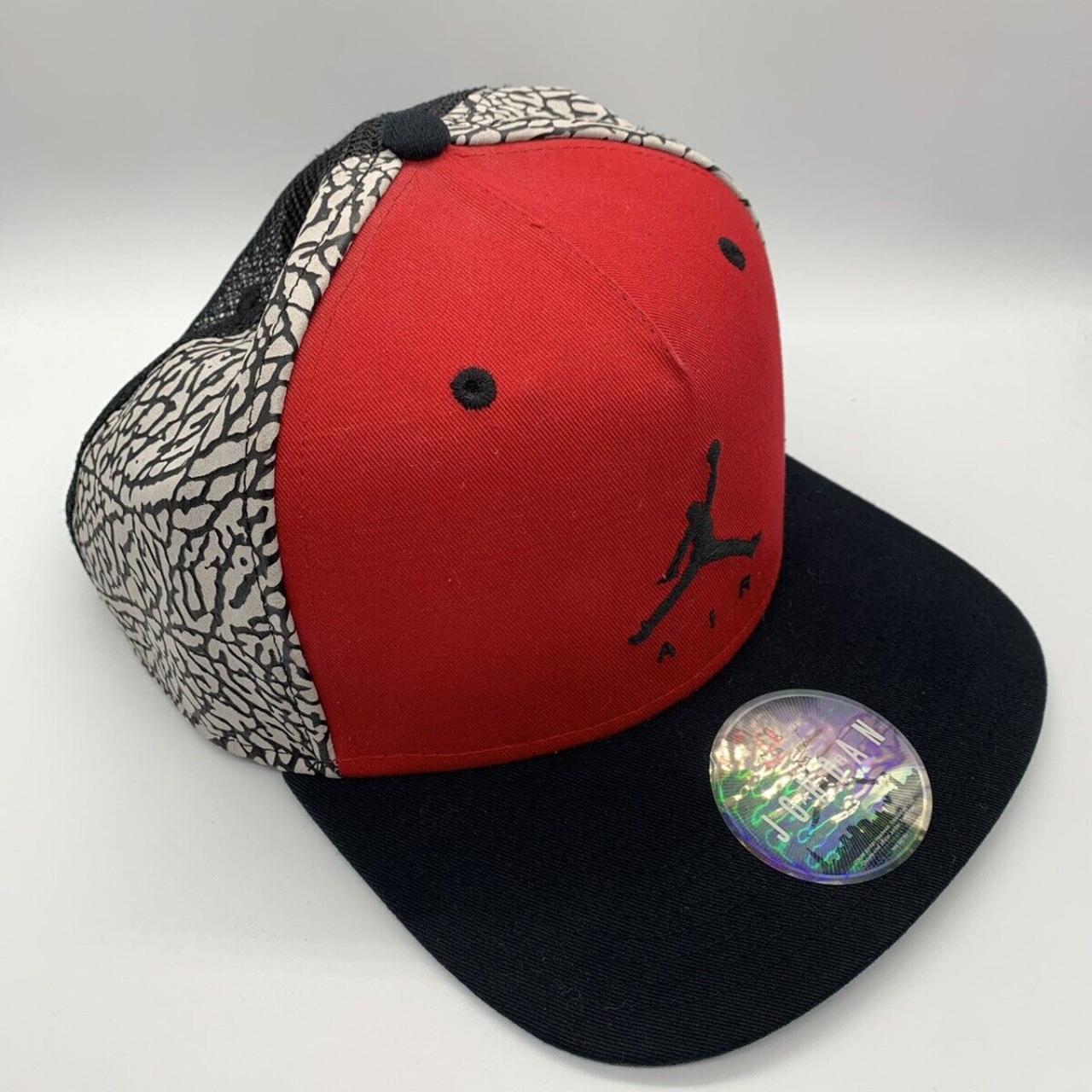 Air #Jordan Elephant Cement #Jumpman Trucker Hat... - Depop