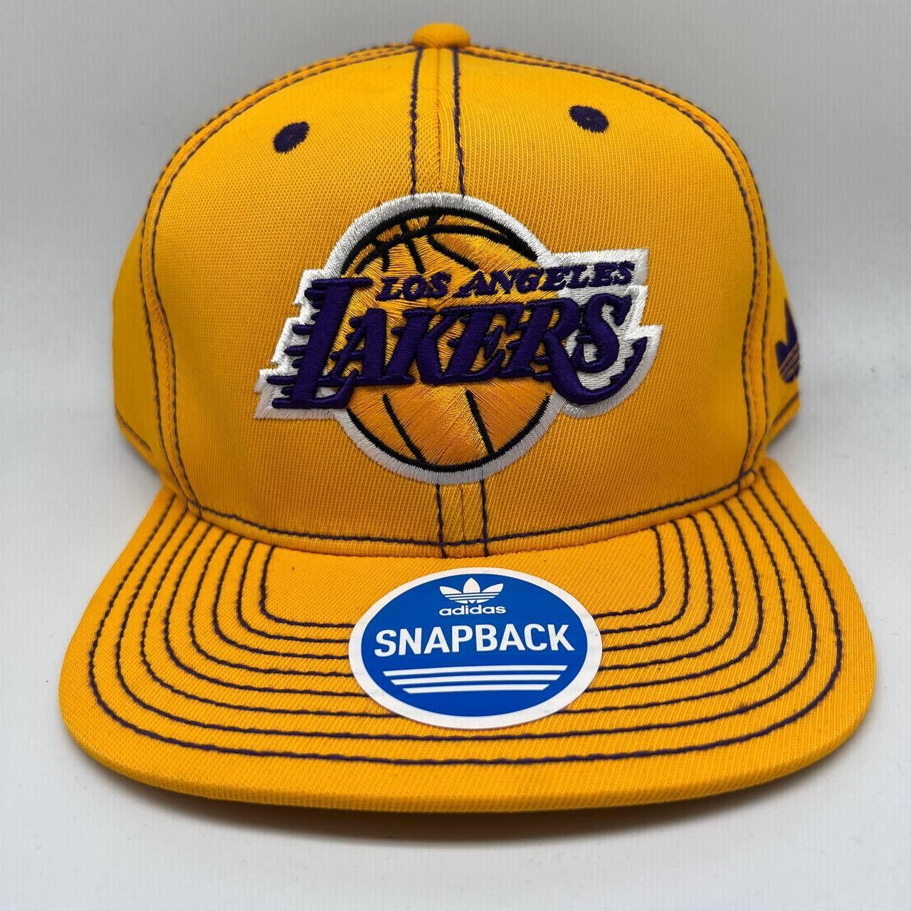 Vintage Los Angeles LA Lakers NBA Adidas Hat... - Depop