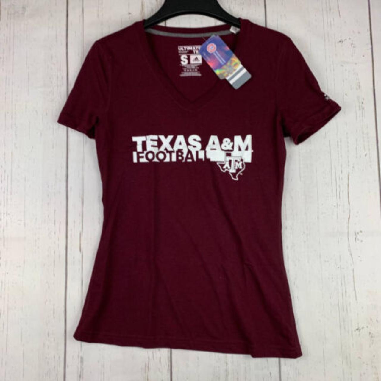 #Texas #A&M #Football #NCAA #Adidas Ultimate Tee... - Depop