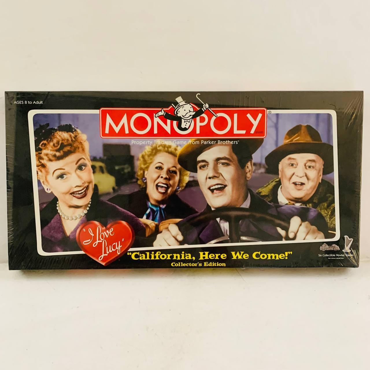 I Love buy Lucy Monopoly Board Game