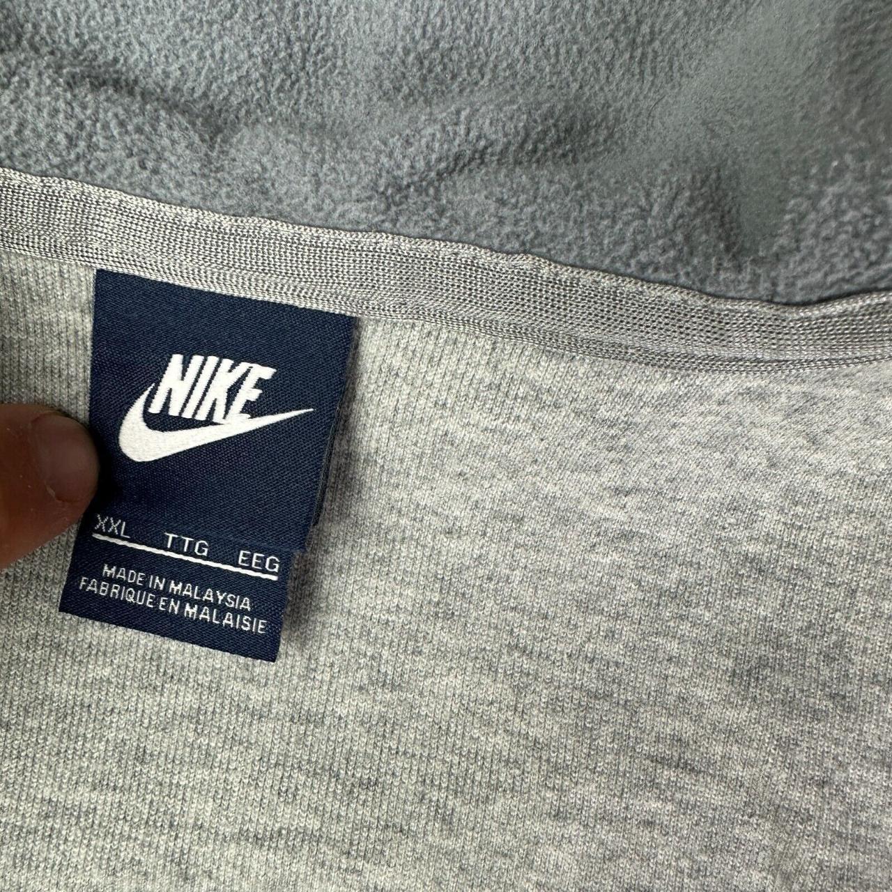 #Mens #Nike #Sportswear Cool Grey White Full Zip... - Depop