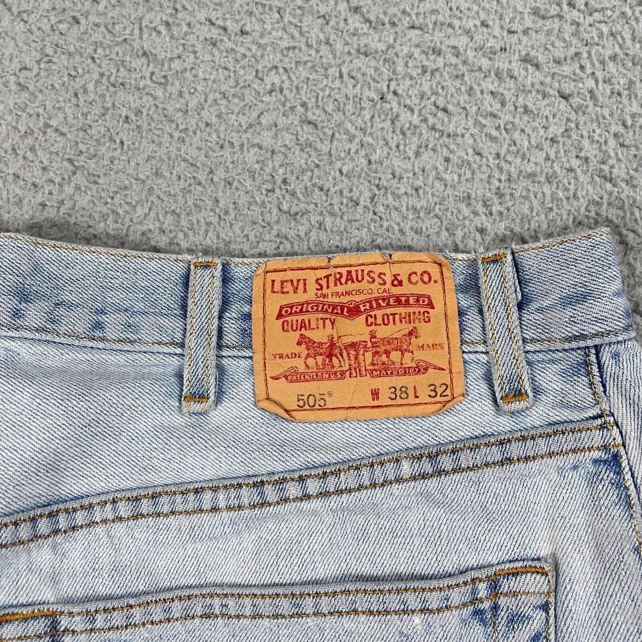 #Levi's505 Mens Regular Fit #Jeans Size 38x32 #Denim... - Depop