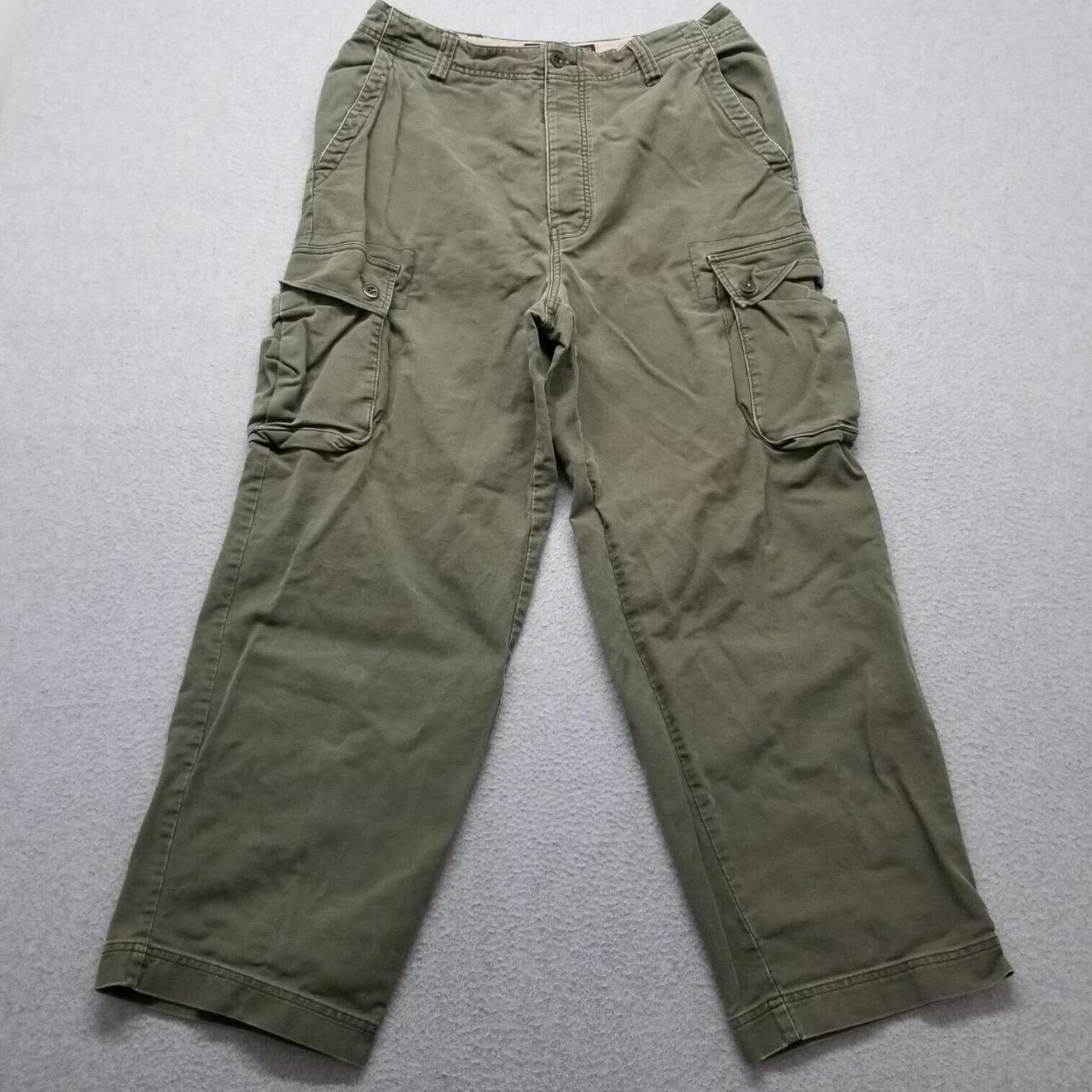 #Abercrombie & #Fitch #Cargo #Pants Mens 32x29 Green... - Depop
