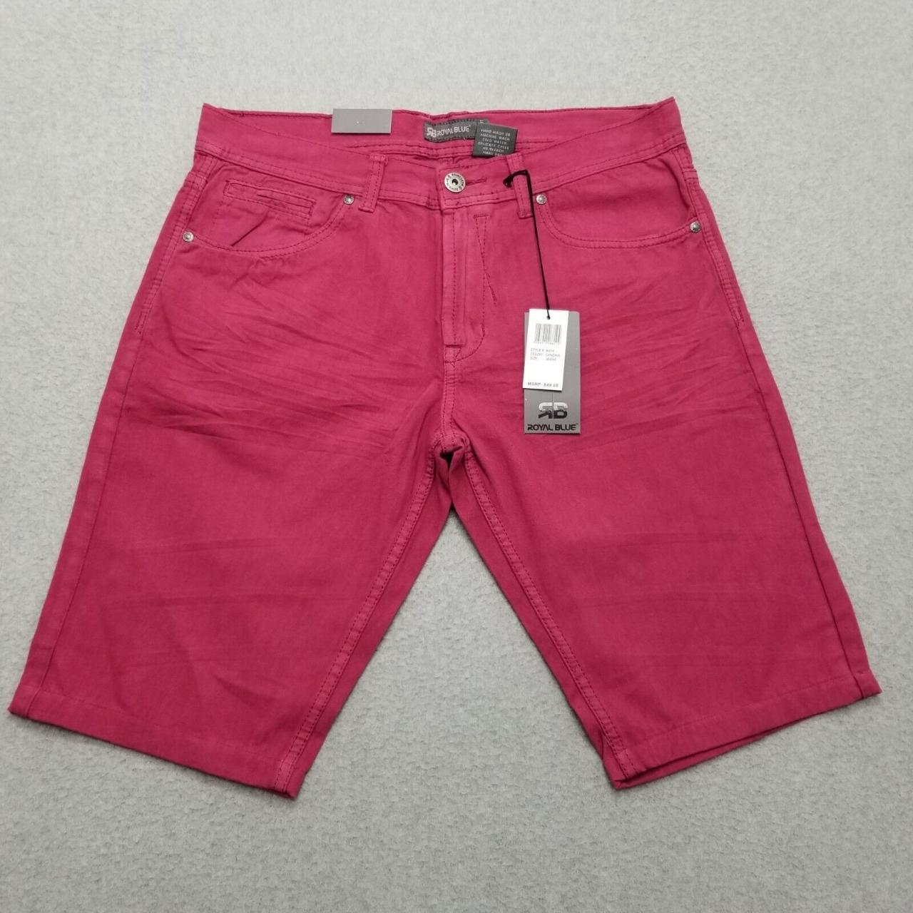 #RoyalBlue #Shorts Mens 36 Pink #Chino #Pockets... - Depop