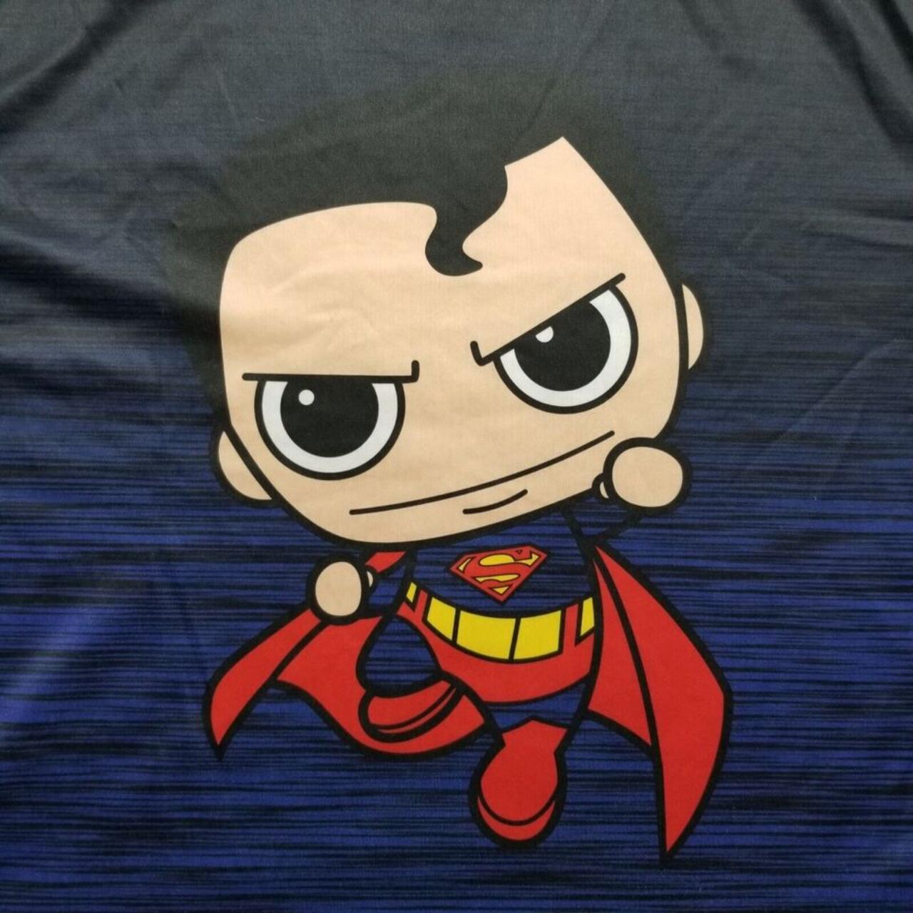 #Superman #Shirt Mens Medium Blue #ShortSleeve Round... - Depop