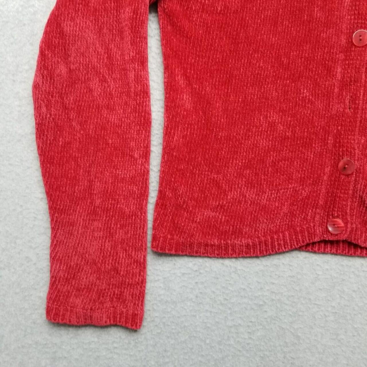 #Orvis #Cardigan Womens Small Red Button Up #Sweater... - Depop