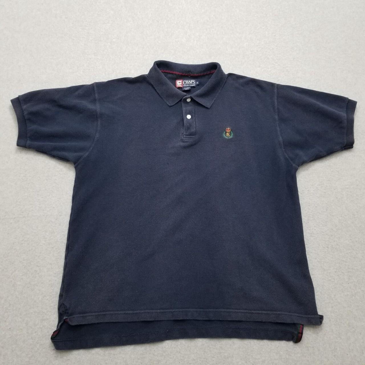 #Chaps #Ralph #Lauren #Polo #Shirt Mens XL Blue... - Depop