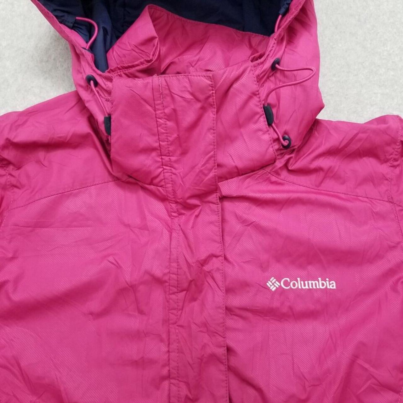 Columbia #Jacket Womens Small Pink Full Zip #Hooded - Depop