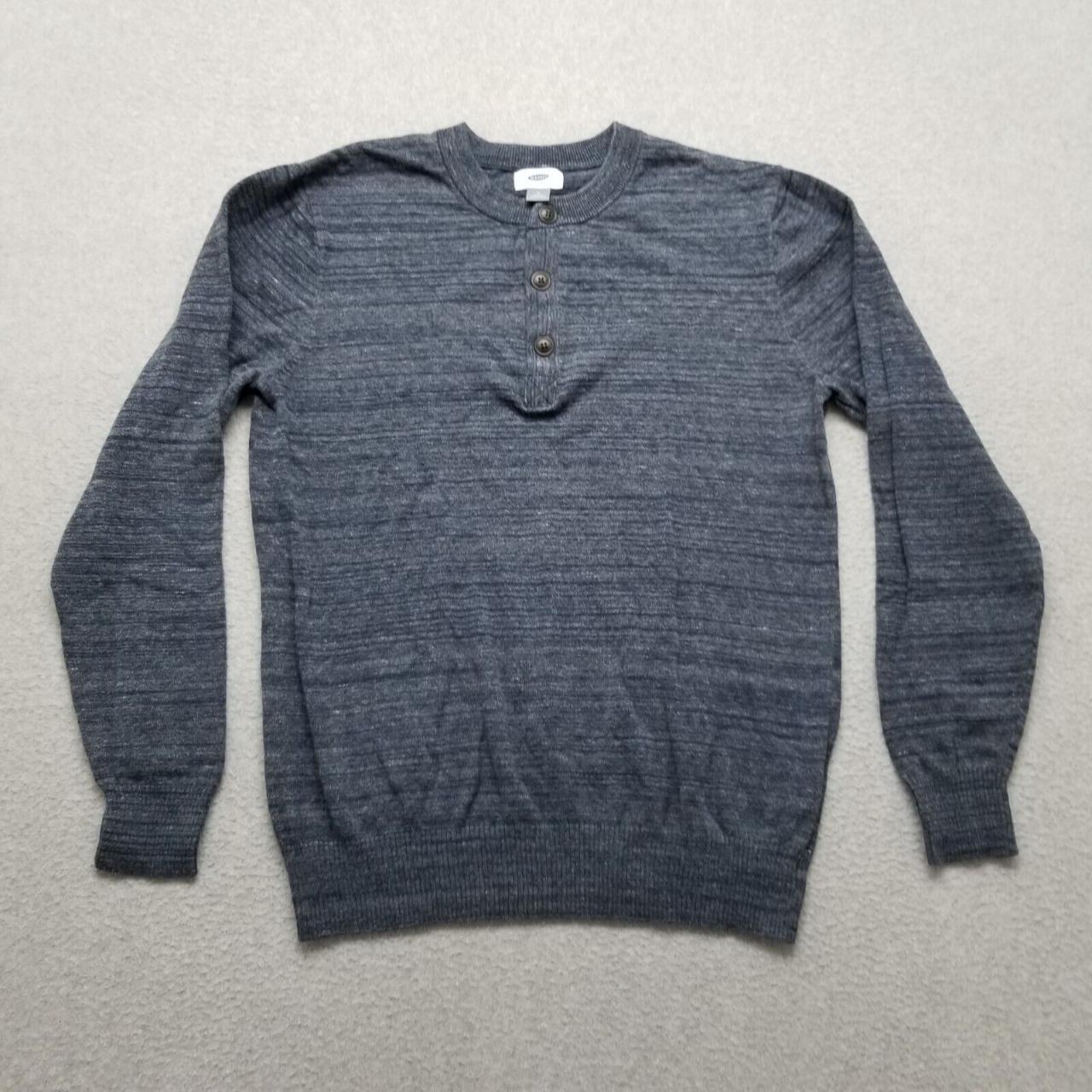 #OldNavy #Sweater Mens Medium Blue Gray #LongSleeve... - Depop