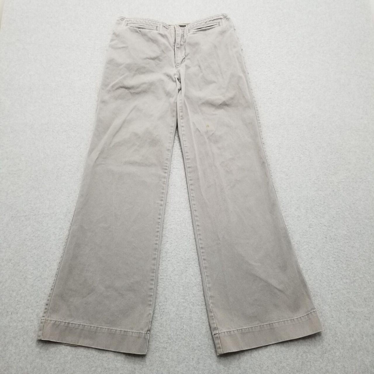 #Abercrombie & #Fitch #Pants Womens 4 Gray Flared... - Depop