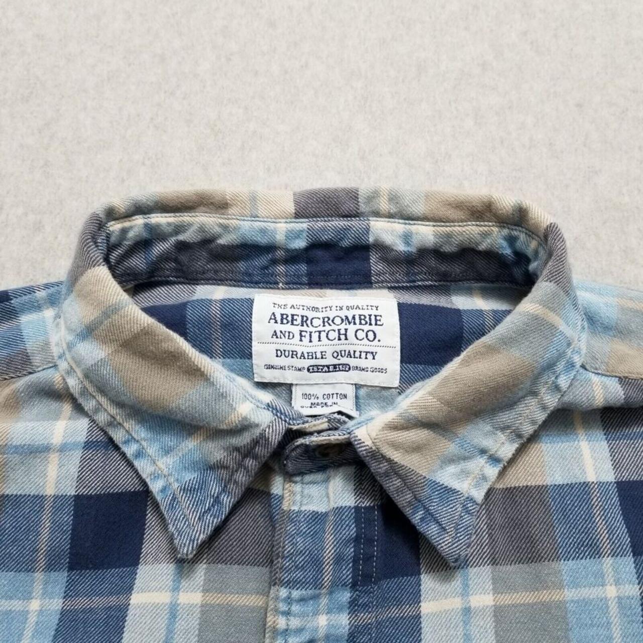 #Abercrombie & #Fitch #Shirt Mens Large Plaid Casual... - Depop