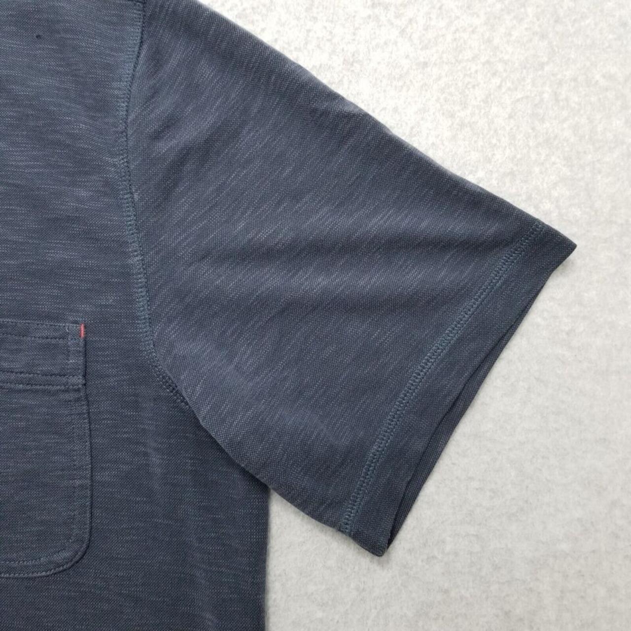 #Weatherproof #Polo #Shirt Mens XL Blue Casual... - Depop