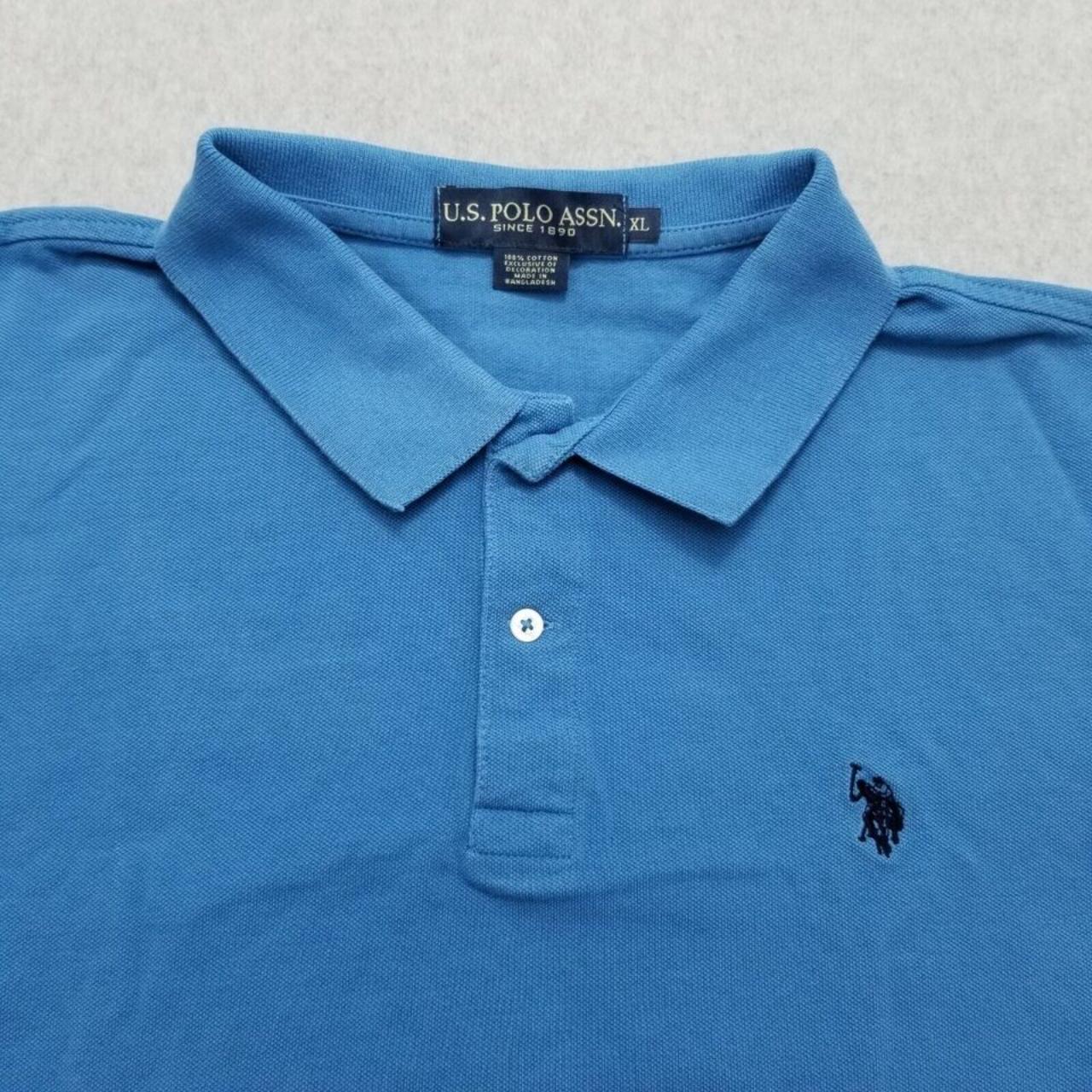 #US #Polo #Assn #Shirt Mens XL Blue #ShortSleeve... - Depop