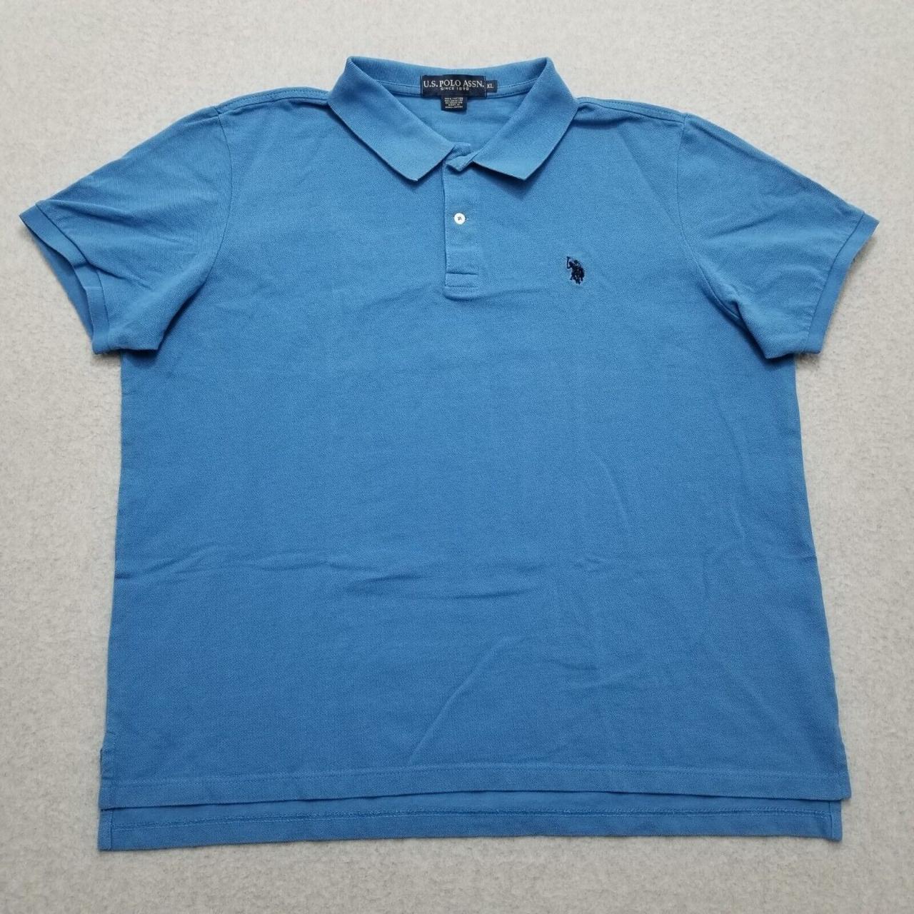 #US #Polo #Assn #Shirt Mens XL Blue #ShortSleeve... - Depop