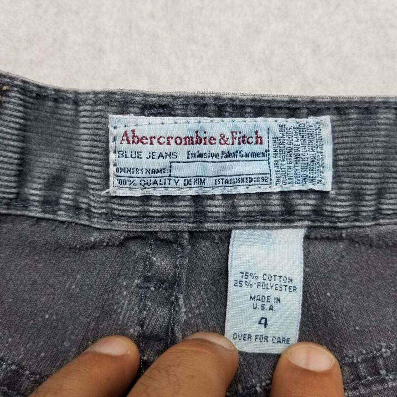 #Vintage #Abercrombie & #Fitch #Pants Womens 4 Gray... - Depop