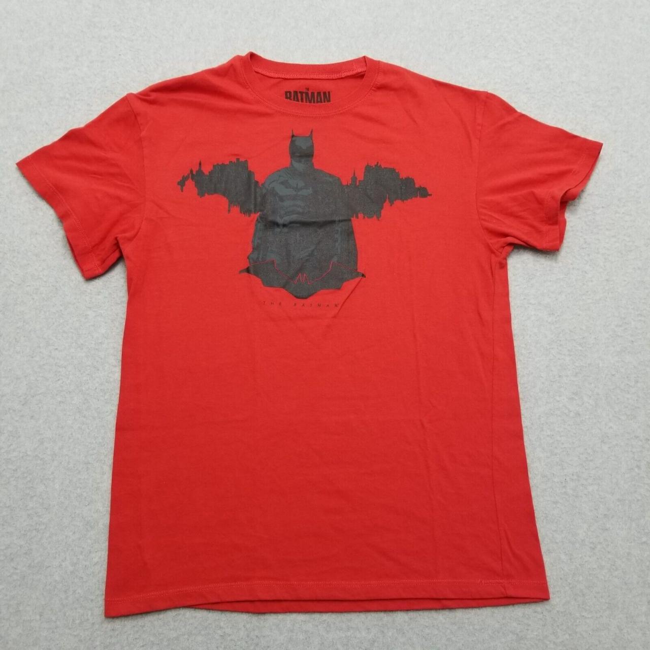 #Batman #Shirt Mens Medium Red #ShortSleeve Crew... - Depop