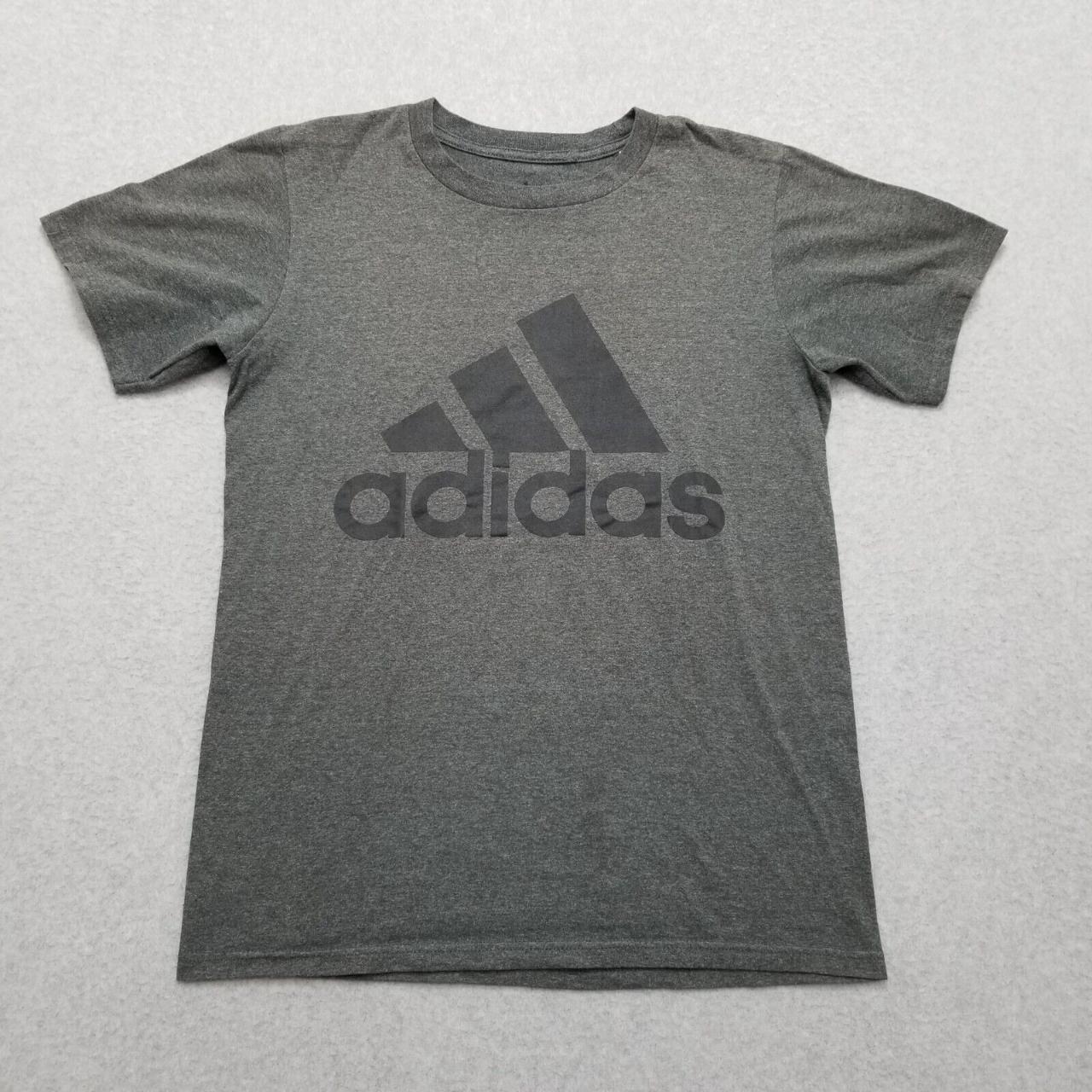 #Adidas #Shirt Mens Small Gray #ShortSleeve Crew... - Depop