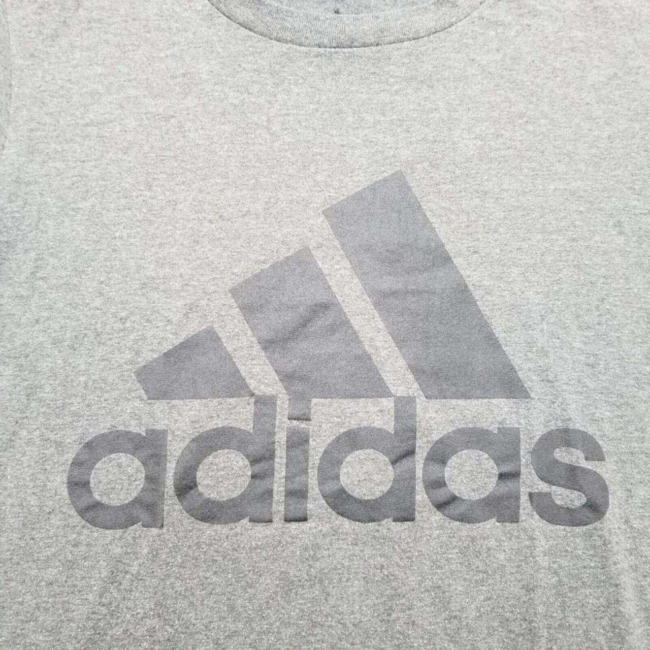 #Adidas #Shirt Mens Small Gray #ShortSleeve Crew... - Depop