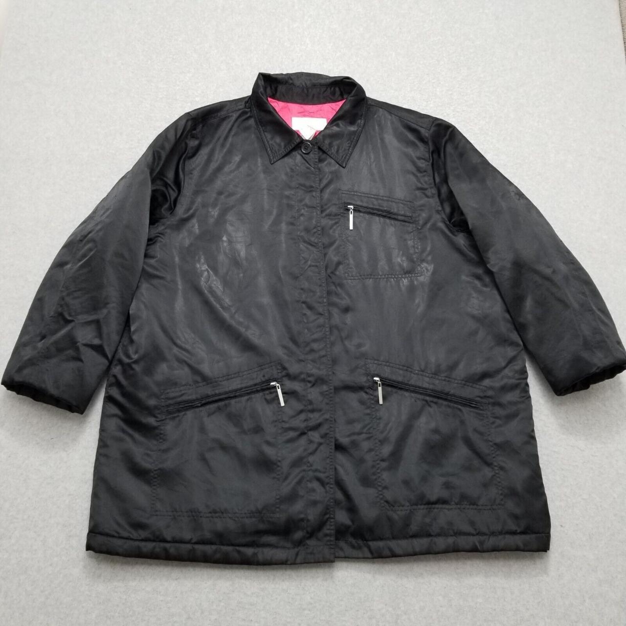 Liz #Claiborne #Jacket Womens 2X Black Buttons... - Depop