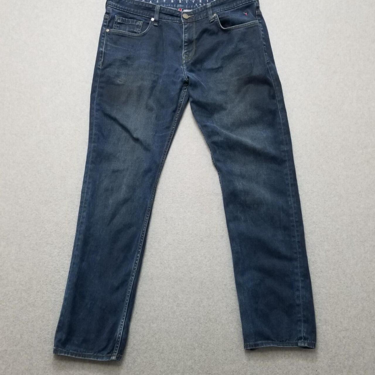 #LP #Jeans #Cast & #Riveted Mens Jeans 38 Blue Low... - Depop
